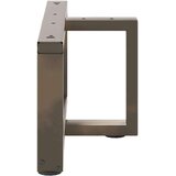  Noge kavne mize v obliki črke T 2 kosa 60x25x(30-31) cm jeklo, (22095342) | Shoptok.si
