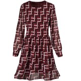Pri Subtle dress with a geometric pattern | shoptok.hr