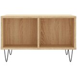  Stolić za kavu boja hrasta 60 x 50 x 36,5 cm konstruirano drvo | shoptok.hr