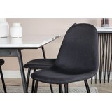 Venture Home Polar blagovaonska stolica, crna, set od 2 | shoptok.hr