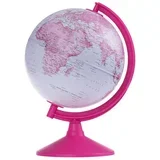 planetoid, globus, 20cm, Pink