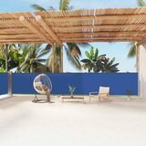 vidaXL Zložljiva stranska tenda modra 140x1200 cm | Shoptok.si