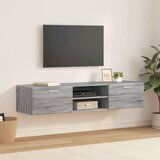 vidaXL TV ormar Sivi hrast sonoma 150 x 39 x 30 cm Konstruirano drvo Cijene