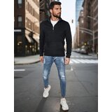 DStreet Bluza męska ze stójką czarna | shoptok.hr