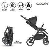 Coccolle Otroški voziček 3 v 1 Serry Jet črna | Shoptok.si
