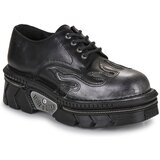 New Rock Čevlji Derby M-1553-S1 Črna Cene