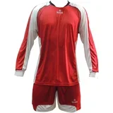 Fudbalski komplet dres za muškarce, Crveno-beli