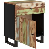  Noćni ormarić 50x33x60cm masivno obnovljeno i konstruirano drvo | shoptok.hr