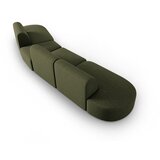 Milo Casa Zelena sedežna garnitura iz šenilje desni kot 428 cm Paolo – | Shoptok.si