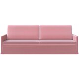 SOFA za 3 osobe Ružičasta 220 x 81 x 82 cm Bar&amp;scaron;un Slike