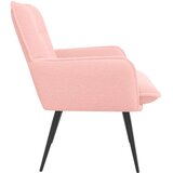  Fotelja Ružičasta Bouclé - Ružičasta | shoptok.hr