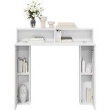  Okvir za kamin Bijela visokog sjaja 102 x 18 x 100,5 cm | shoptok.hr