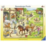 Ravensburger puzzle (slagalice) - Dan na rancu RA06164 Cene