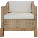 2-dijelni set sofa od prirodnog ratana s jastucima | shoptok.hr