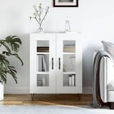  Komoda bijela 69,5x34x90 cm od konstruiranog drva | shoptok.hr