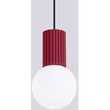 Sollux SL.1749 - visilica na sajli halo 1xG9/8W/230V prečnik 12 cm crvena | Eponuda.com
