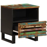 Furnova Nočna omarica 40x34x46 cm trden predelan les, (21927078) | Shoptok.si