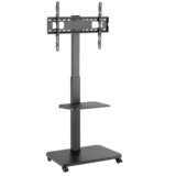  TVS-75S-02 Mobilni sto sa tockicima, 37-75, crne boje | Eponuda.com