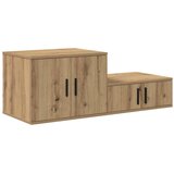Ormarić za pohranu 2 pcs Umjetnički hrast 127 x 41 x 40 cm | shoptok.hr