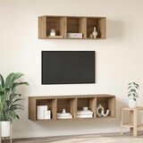  Set TV komoda Zidne 2 pcs Umjetnički hrast Konstruirano drvo | Eponuda.com