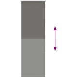 vidaXL Roller Blind Blackout siv 50x150 cm Širina tkanine 45,7 cm | Shoptok.si