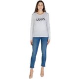 Liu Jo Majice z dolgimi rokavi ECS T-SHIRT MODA M/L UF5283 JS923 Bela | Shoptok.si