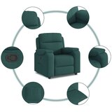  Naslonjač od tkanine tamnozeleni | shoptok.hr