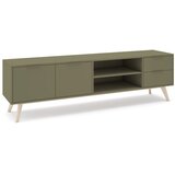 Marckeric Zelena TV komoda u mat dekoru 180x53x40 cm Campus – Cijene