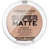 Revolution Relove Super Matte Powder matirajoči puder odtenek Beige 6 g