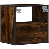 vidaXL Zidni noćni ormarići 2 kom dimljeni hrast 40x31x39,5 cm | shoptok.hr