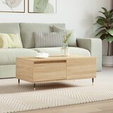 vidaXL Klubska mizica sonoma hrast 90x50x36,5 cm inženirski les Cene
