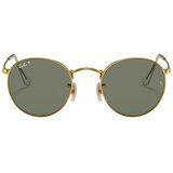 Ray-ban Muške sunčane naočale Ray Ban RB 3447 SN Round Metal S Gold (zlatne) Cijene