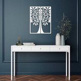 Wallity Zidna dekoracija Ağaç 2, 51x65 cm, 8 mm, Bela Cene