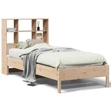  Krevet s regalom za knjige bez madraca 100x200 cm borovina | shoptok.hr
