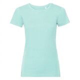 RUSSELL Light blue women's t-shirt Pure Organic Cene
