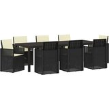  Komplet za jedilnico v vrtu z blazino 9 pcs Antracit in krem PP, (5000334728) | Shoptok.si