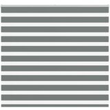 vidaXL Zebra senčilo temno sivo 155x100 cm tkanina širina 150,9 cm | Shoptok.si