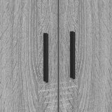  Krevetna konstrukcija sivi sonoma 100x200 cm | shoptok.hr