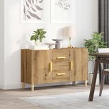vidaXL Komoda boja hrasta artisan 100 x 36 x 60 cm konstruiranog drva | shoptok.hr