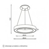 Bb Link VESTA 682 VISILICA 50W 3000/4000K BRAON | Eponuda.com