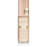 AA Wings of Color Gentle Nude Foundation tekoči puder z vlažilnim učinkom odtenek 404 Natural Beige 30 ml Cene