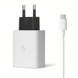 Google originalni zidni punjač 30W 3A 1 x USB-C s USB-C kabelom bijeli GA02275-EU | shoptok.hr