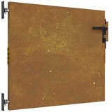  Vrtna vrata 85 x 100 cm od čelika COR-TEN | shoptok.hr