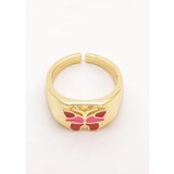 Fenzy eleganten prstan, rdeče barve | Shoptok.si