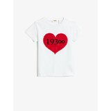 Koton T-Shirt - White - Basics Cene
