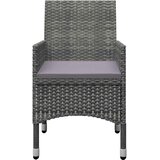 7-dijelni vrtni blagovaonski set sivi | shoptok.hr