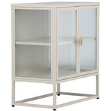 Venture Home vitrina Garis 40 × 80 × 70 cm, bež | shoptok.hr