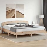  Posteljni okvir z vzglavjem 180x200 cm borovina, (21128847) | Shoptok.si