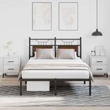 vidaXL Okvir kreveta bez madraca smeđa boja hrasta 120 x 190 cm drveni | shoptok.hr