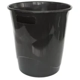 pvc basket, korpa za papir, 10 l, crna ( 484110 )